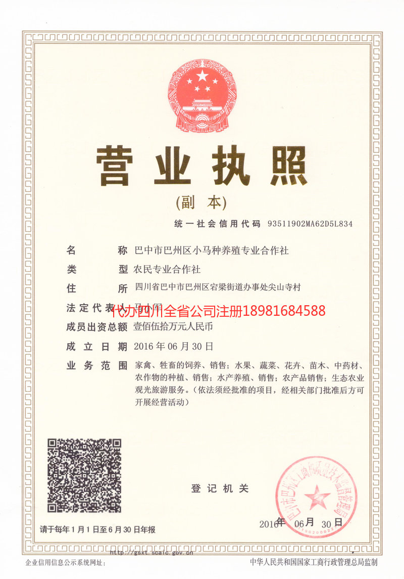 西双版纳傣族自治州西双版纳傣族自治州小马种养殖专业合作社